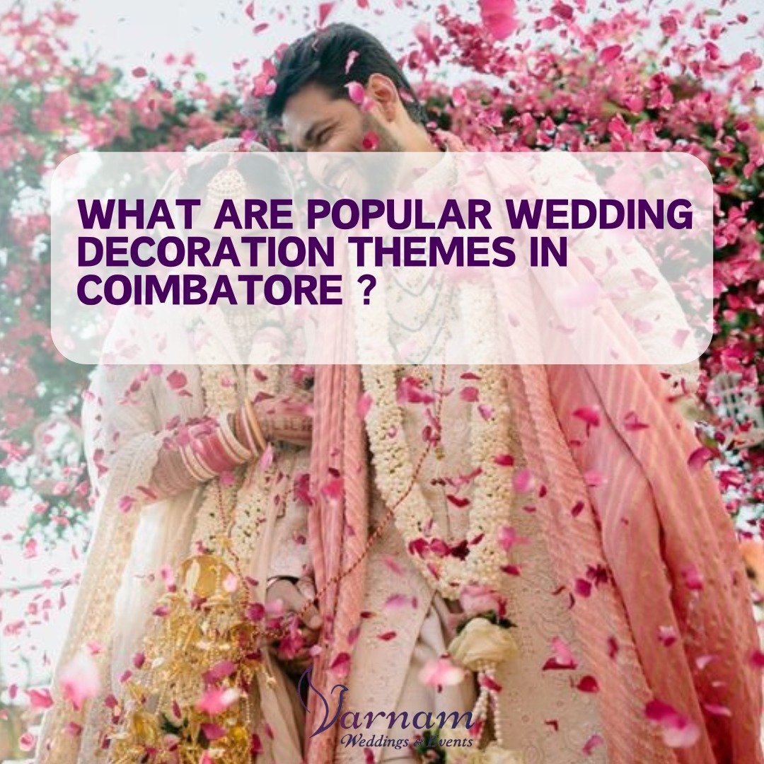 wedding decorators in coimbatore